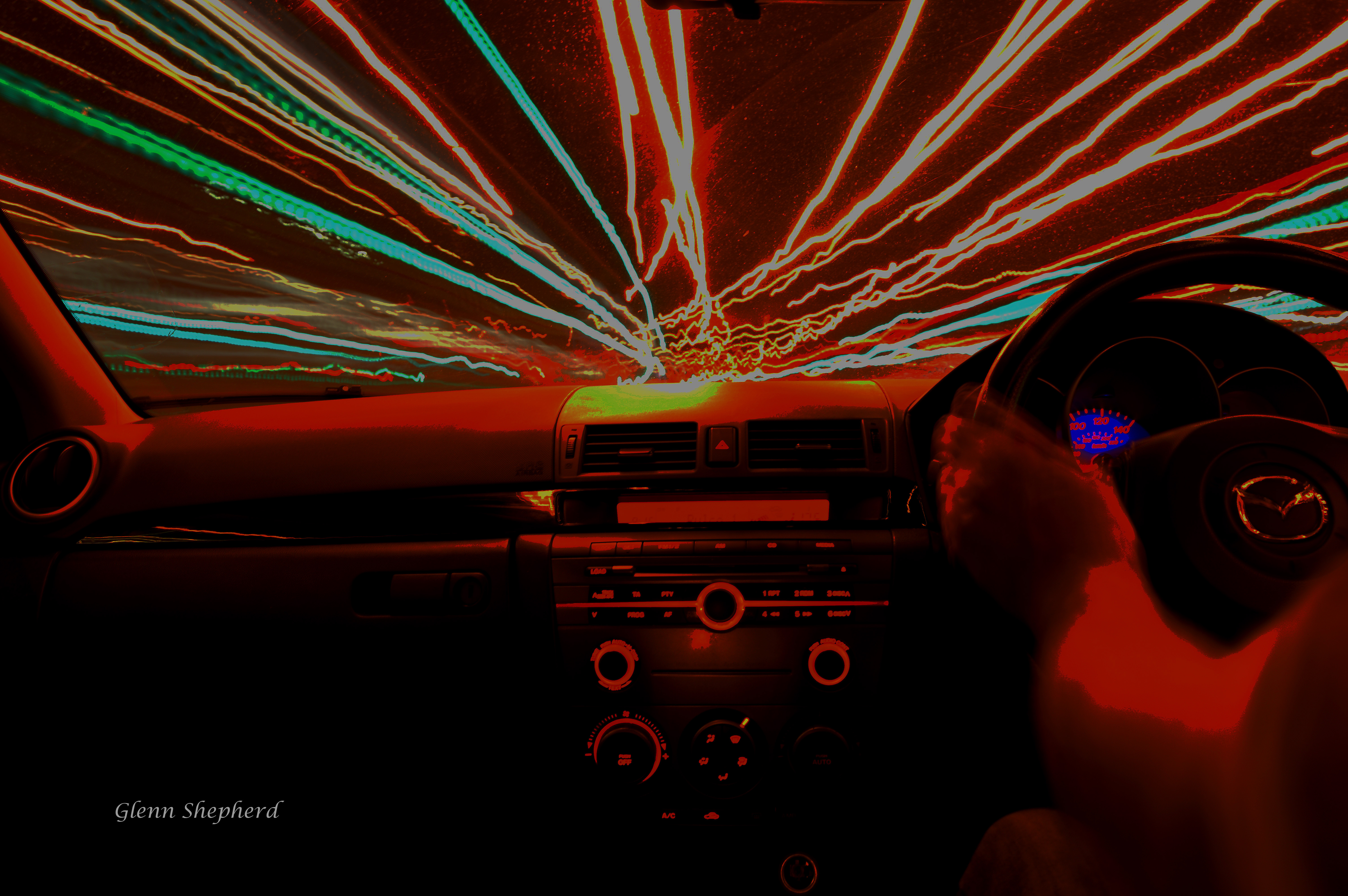 Wallpaper Light Car Night Drive Nikon Driving Trails