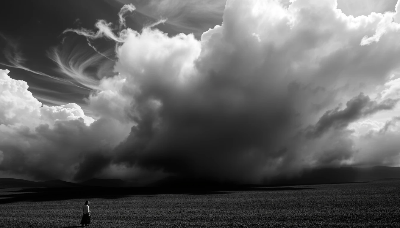 Sad Black And White Wallpaper