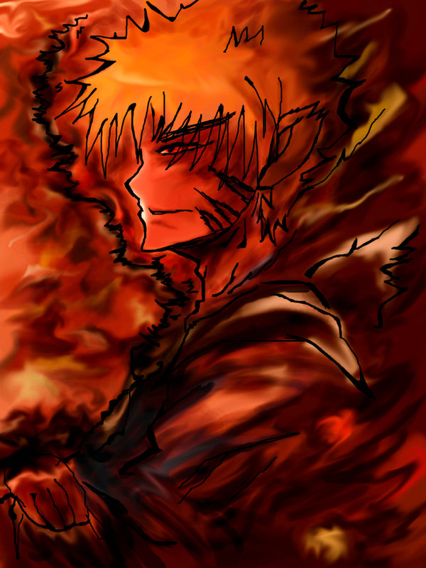 Naruto Kyuubi By Ercsi Dlotr Pixel Anime HD Wallpaper