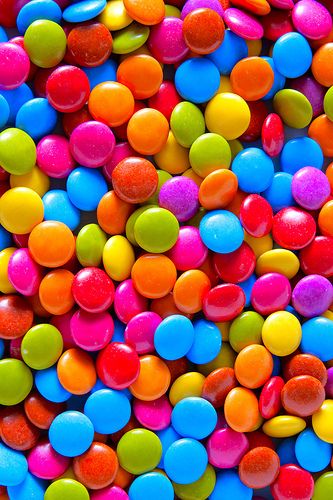 Smarties Patterns Background Bright Colours