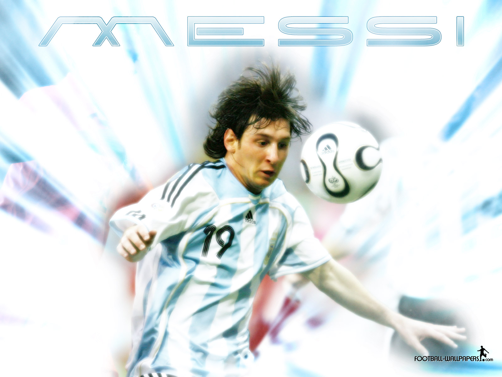 Wallpaper Lionel Messi Football