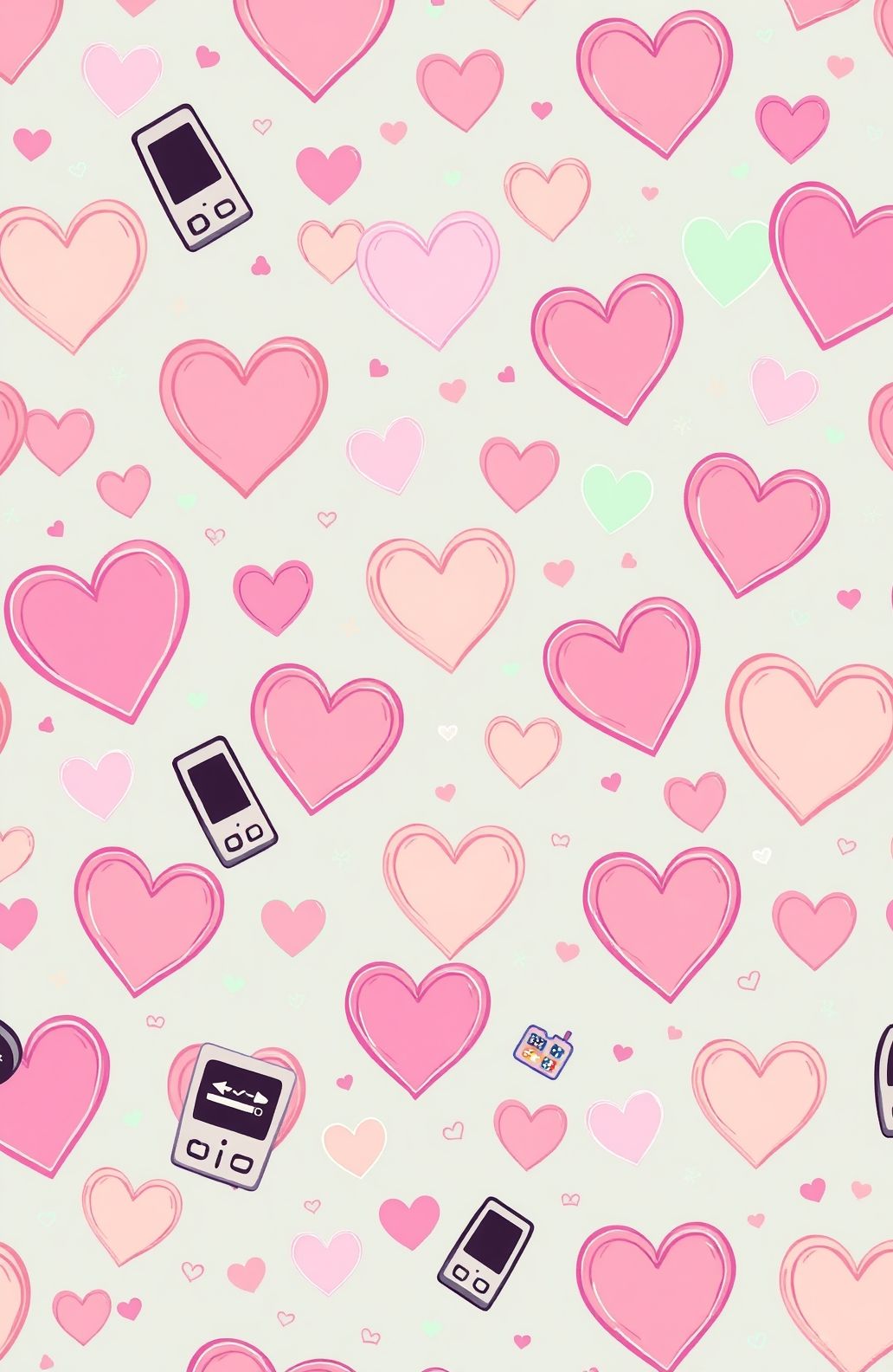 Y2k Heart Wallpaper