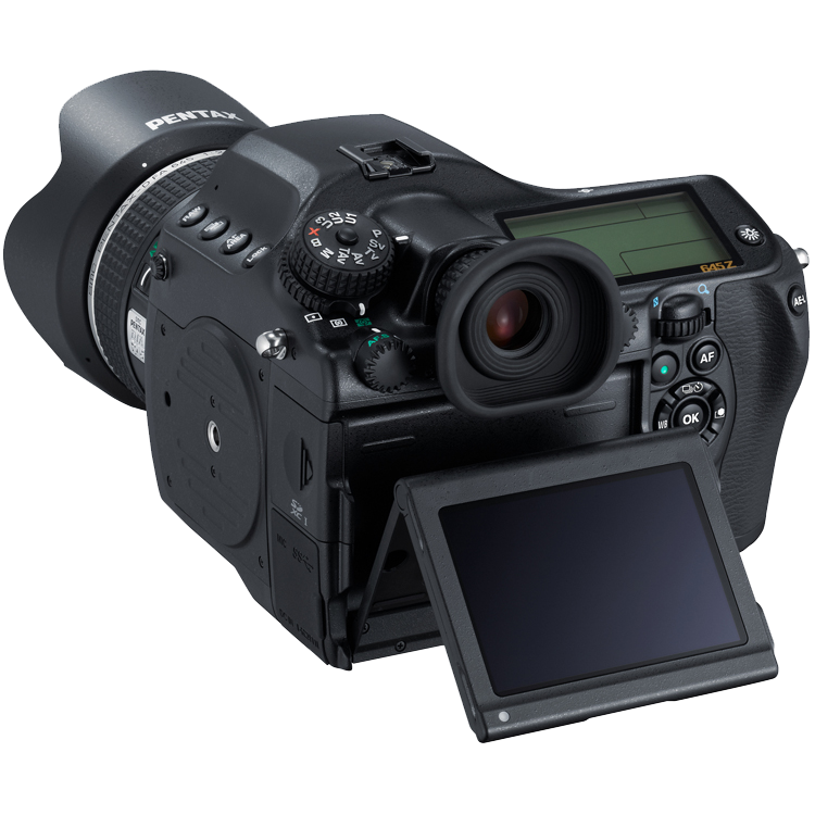 Pentax 645Z Camera rear view transparent image Free Png Images