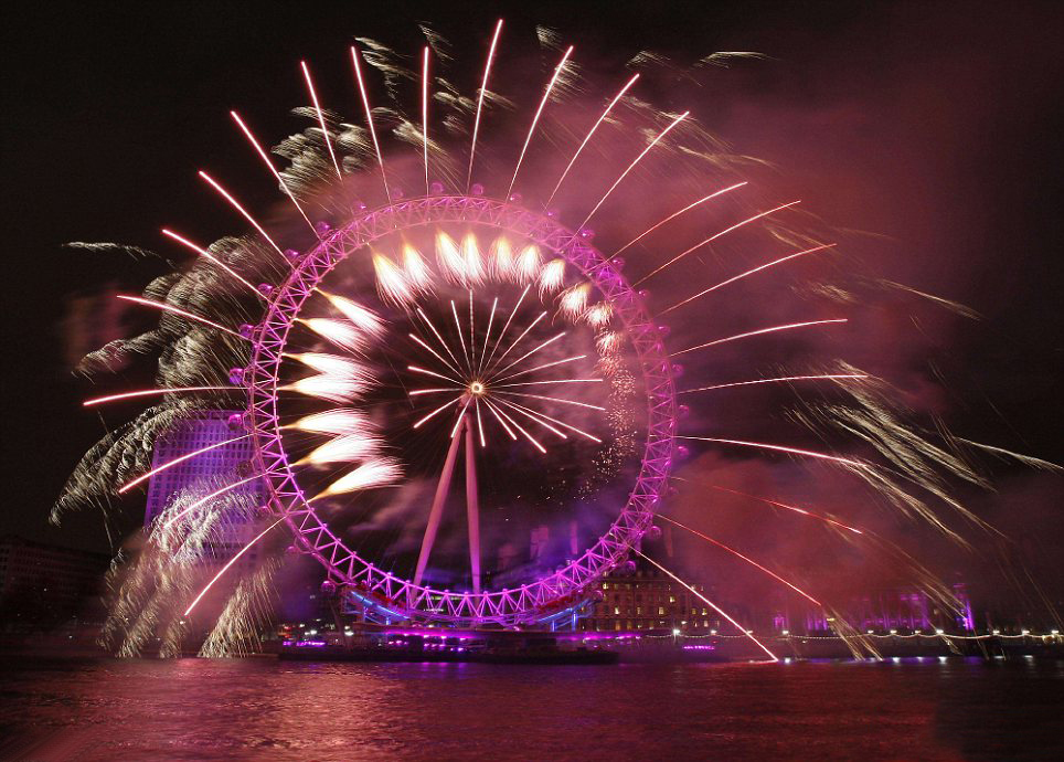 London Eye Night High Resolution Image 1080p