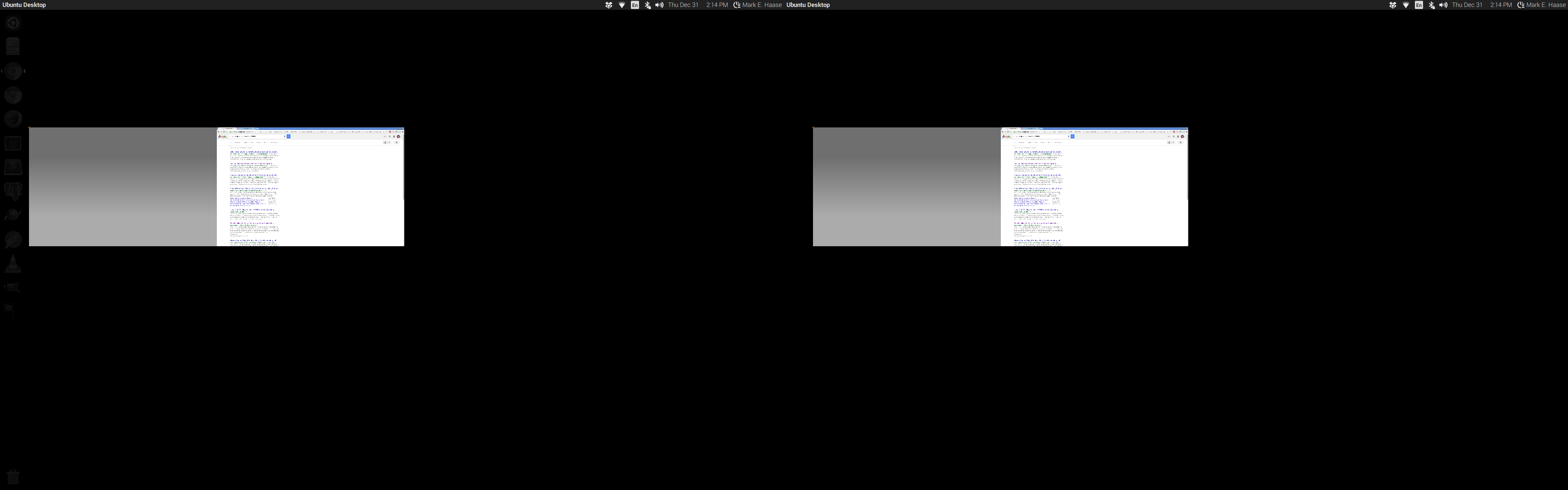 The First Virtual Desktop Has A Gray Gradient Background And Other