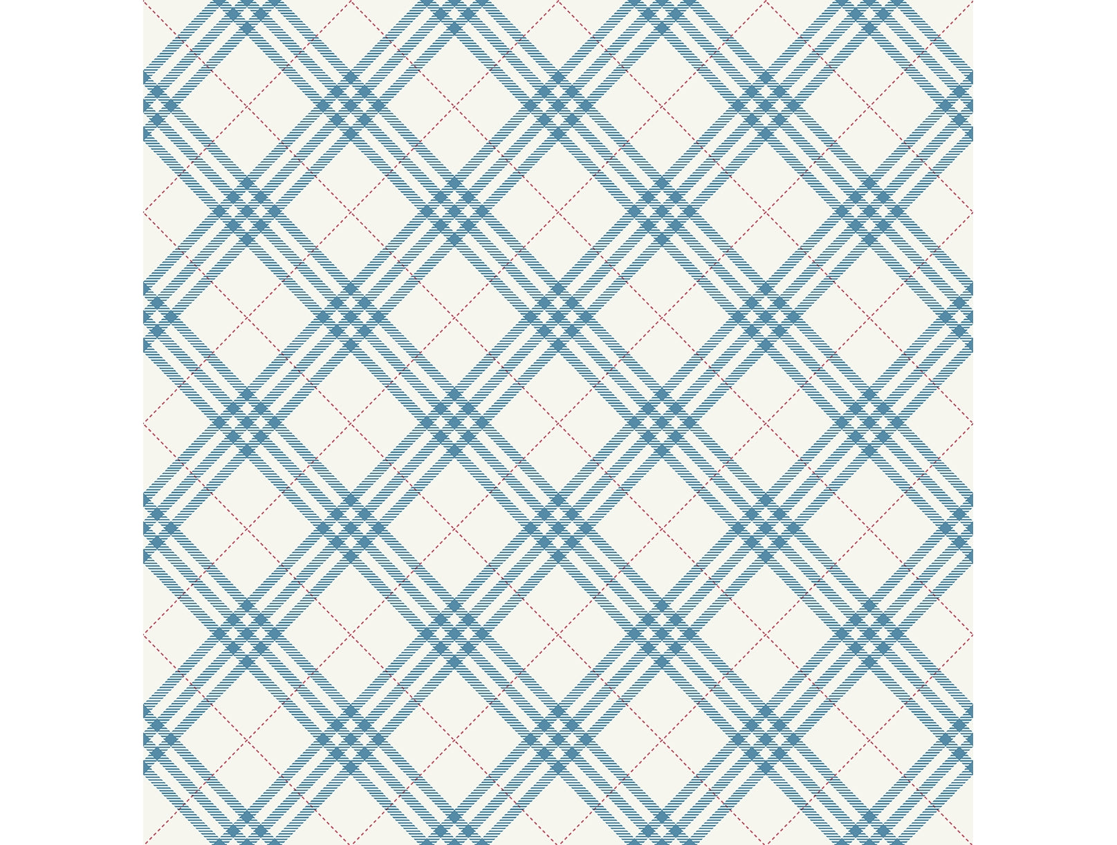 Playful Plaid Wallpaper