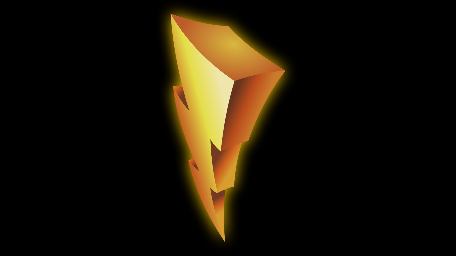 Power Rangers logo Premium POG Pin – GlitchCat7