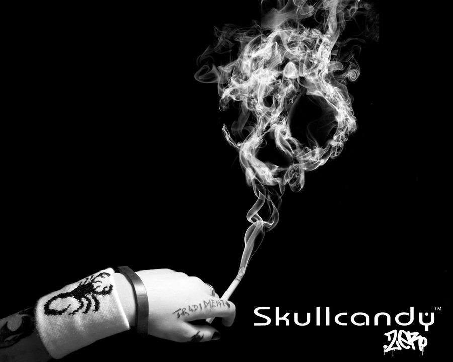Top Cigarette Smoke Skull Wallpapers