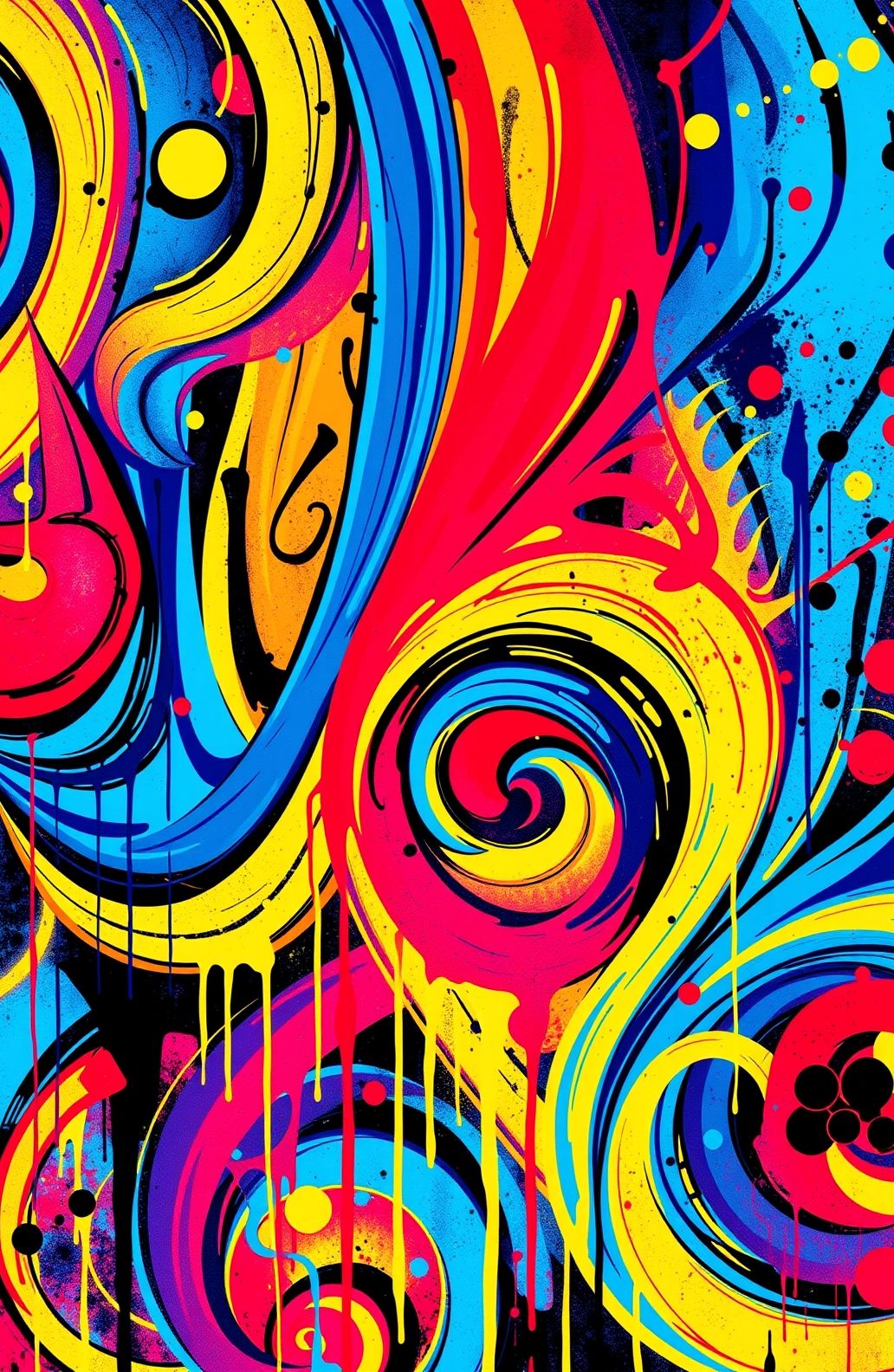 Abstract Graffiti Wallpaper