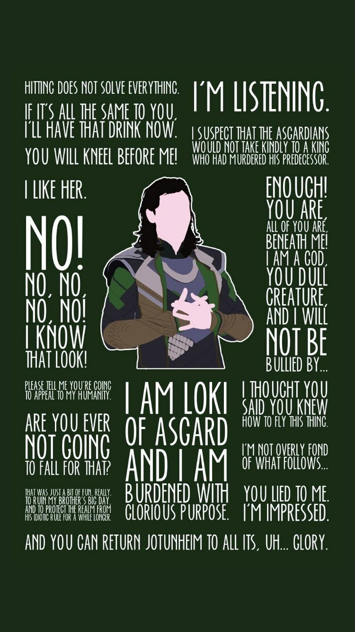 Loki Wallpaper Discovered By Miss Marvel Mischief