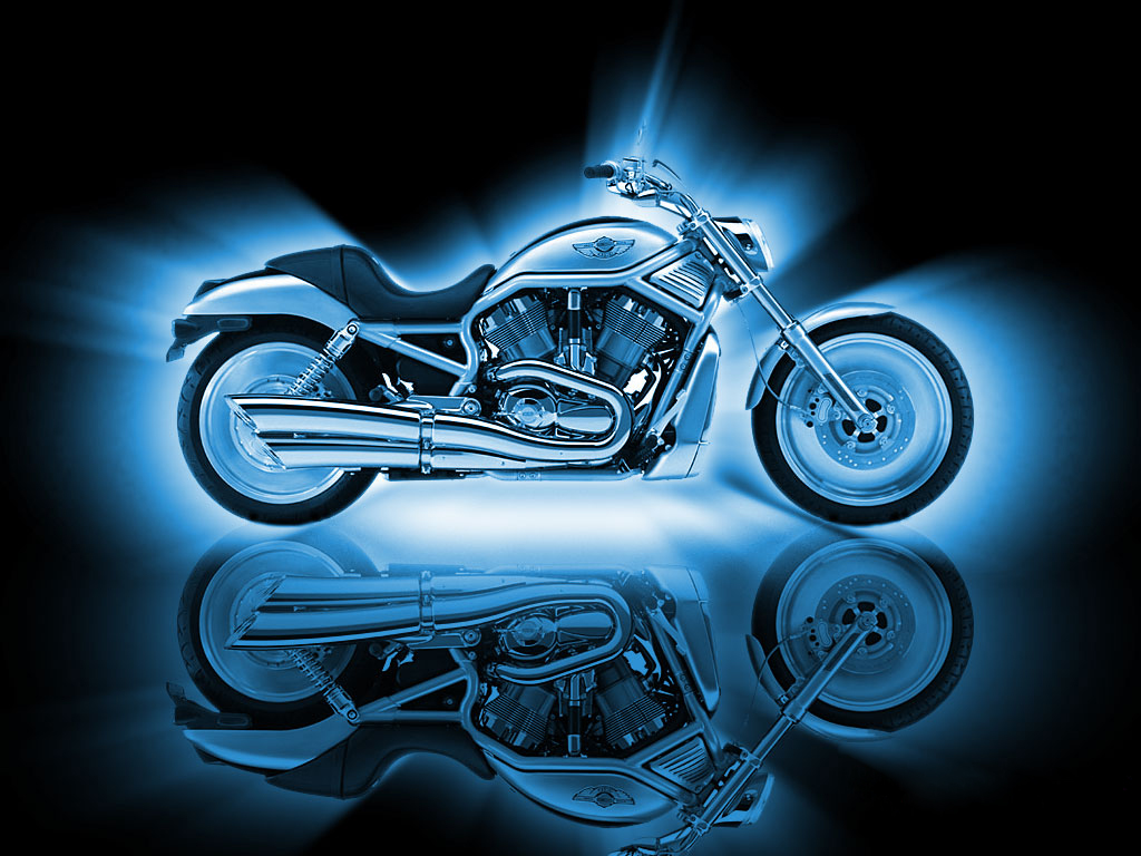 Free Desktop wallpaper downloads Motorcycles Kawasaki Harley Davidson