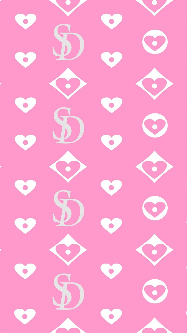 Pink Heart Wallpaper Background Shaped