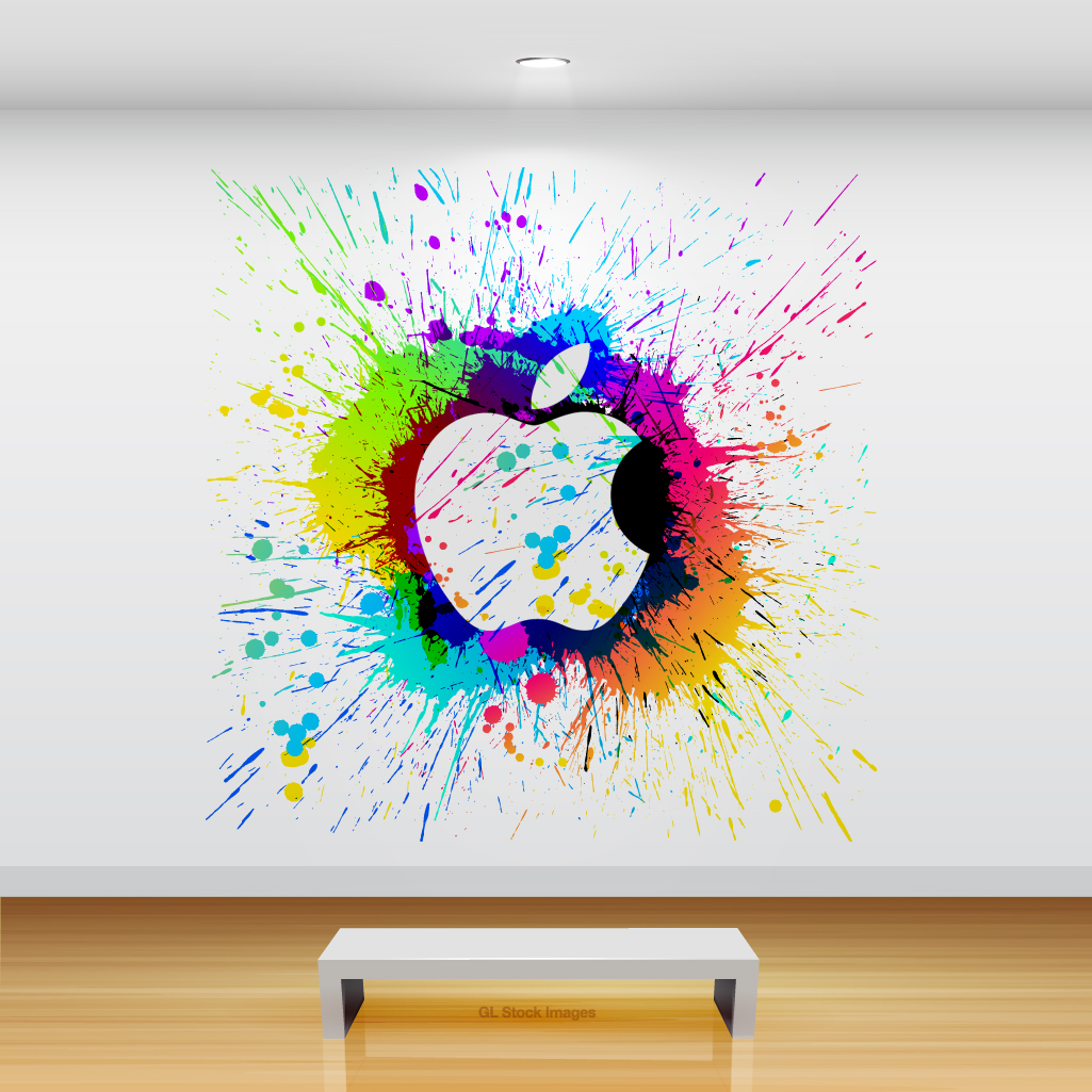 Beautiful Artsy Apple iPad Background Design News