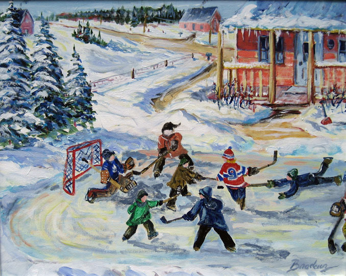 Outdoor Hockey Wallpaper On Frozen