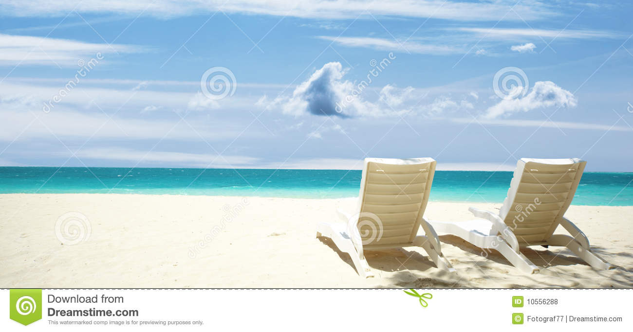 Best Tropical Beach With Chairs HD Photo Galeries Wallpaper