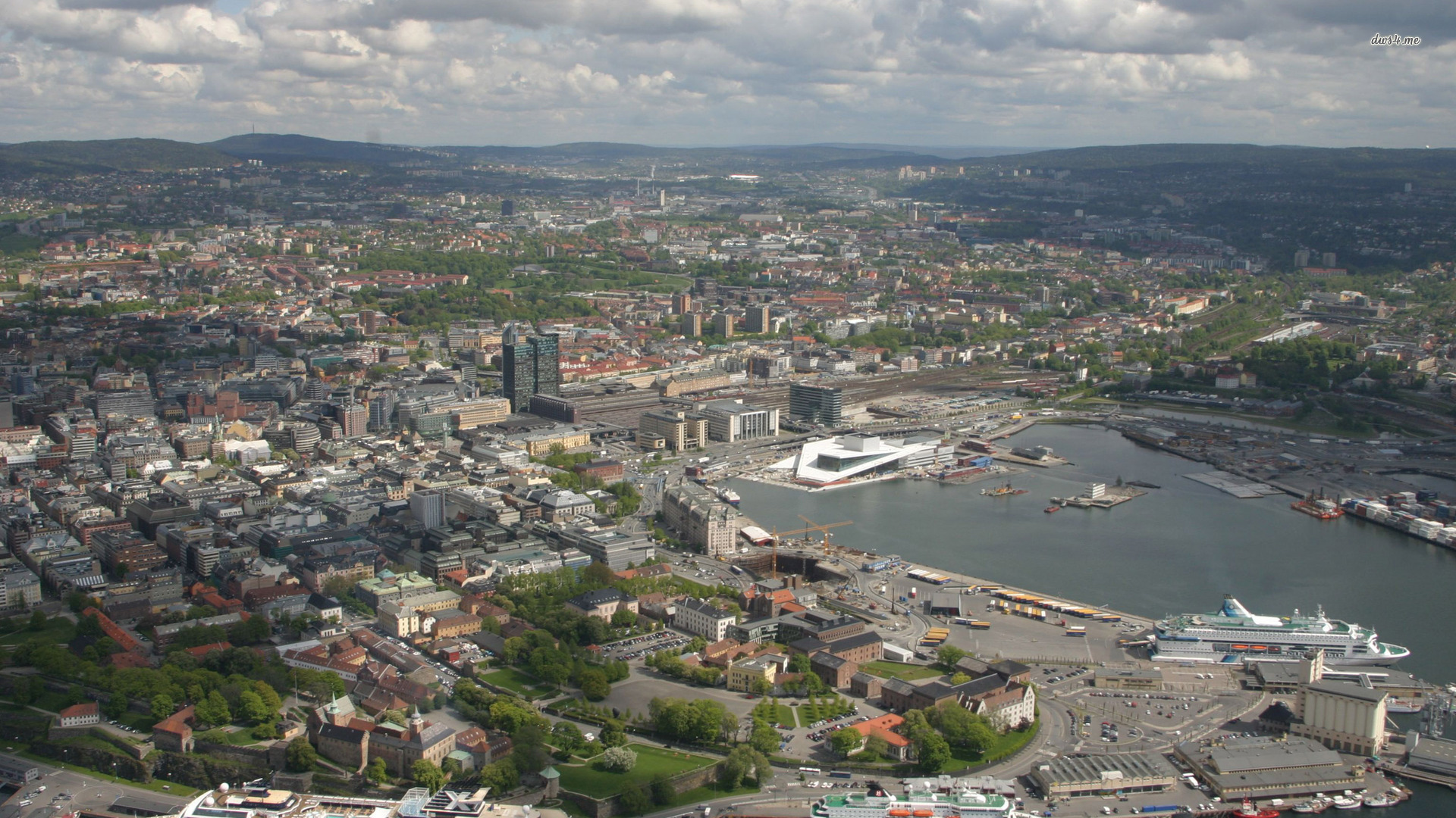 The City Of Oslo Wallpaper And Image Pictures Photos