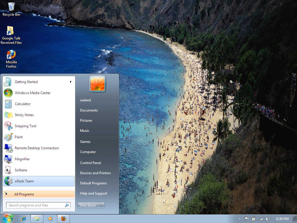 Panoramic Themes for Windows 7 takes a Panoramic Themes for Windows 7 1024x768