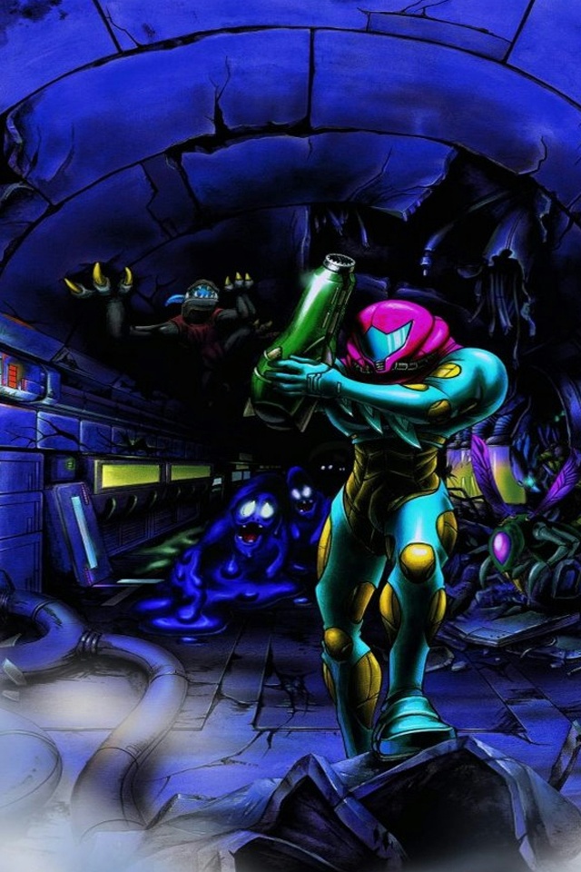 Metroid iPhone Wallpaper And 4s
