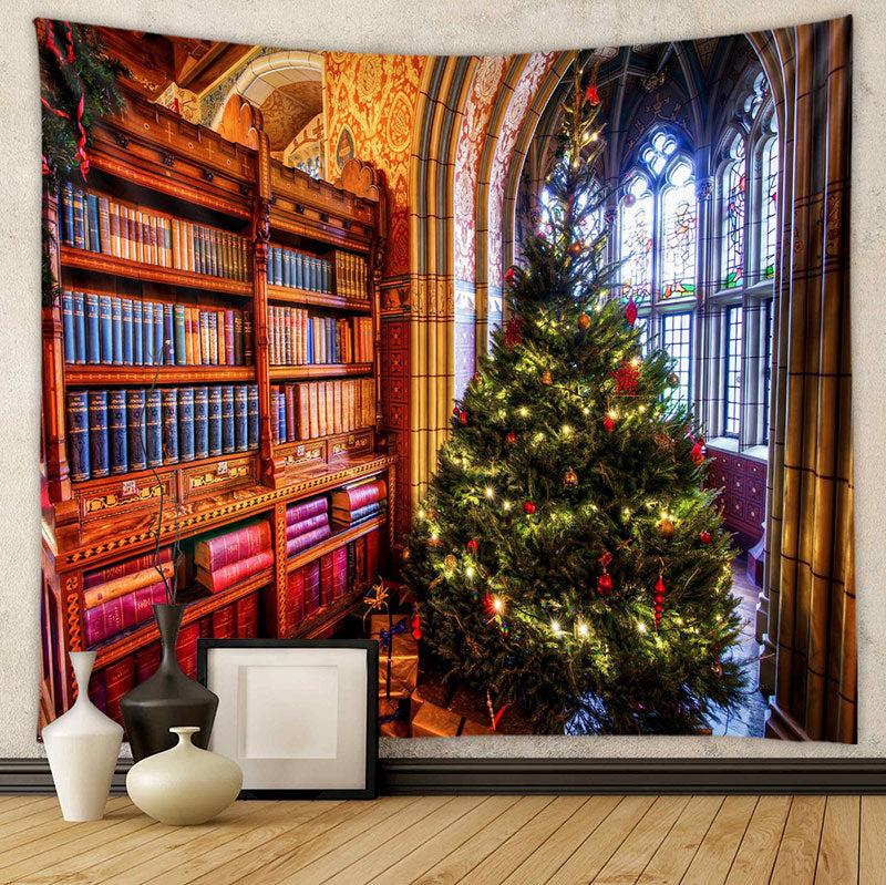 🔥 Free Download Aperturee Stained Glass Bookshelf Tree Christmas