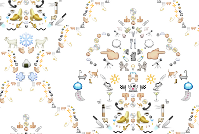 Cute And Clever Art Pieces Made Using Emoji Wired