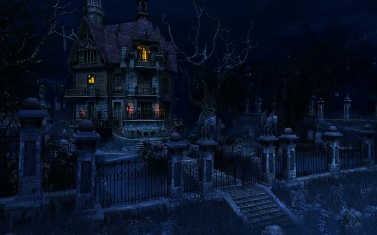 Haunted House live wallpaper   screenshot 1280x800