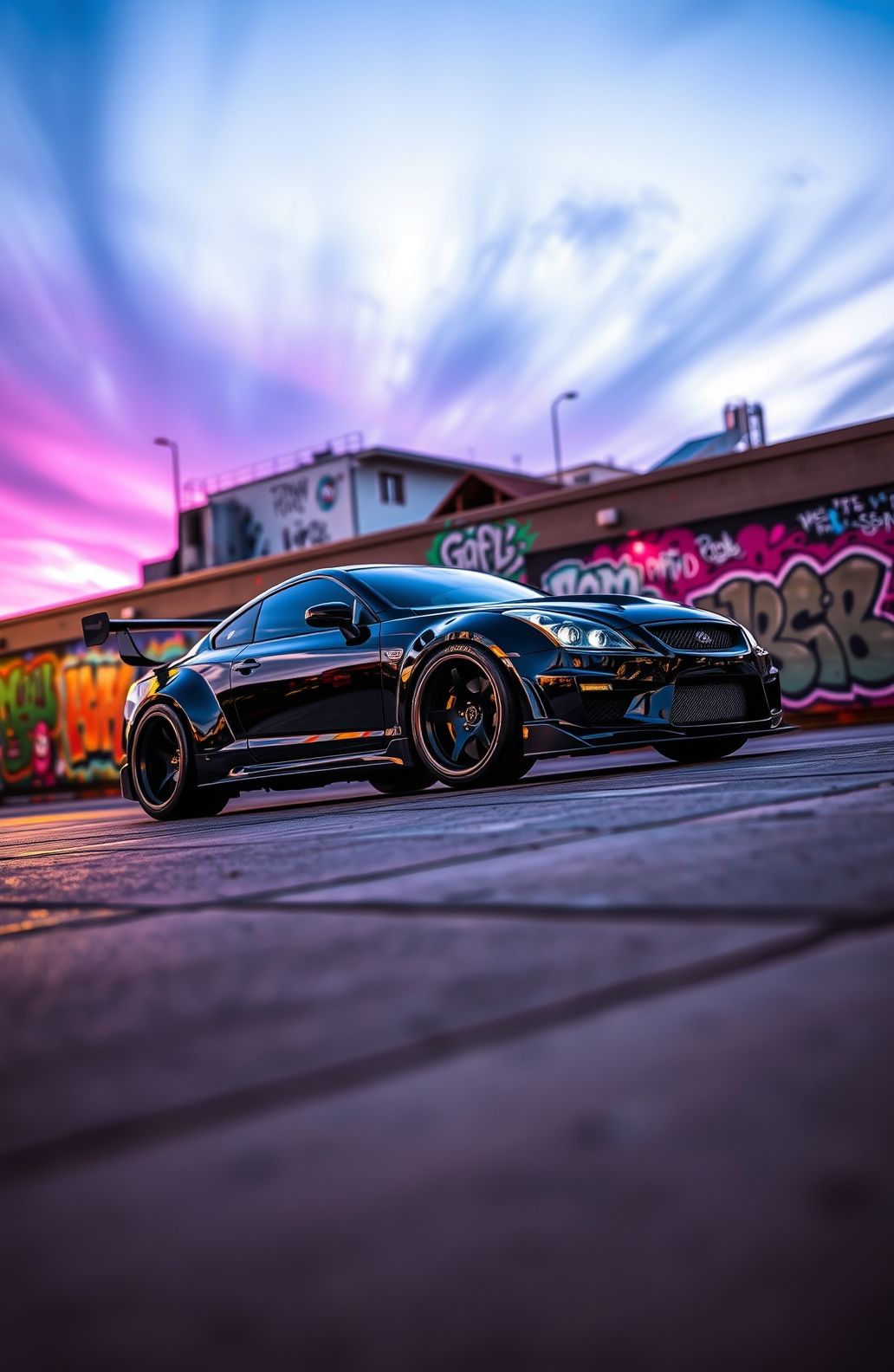 Slammed Car Wallpaper