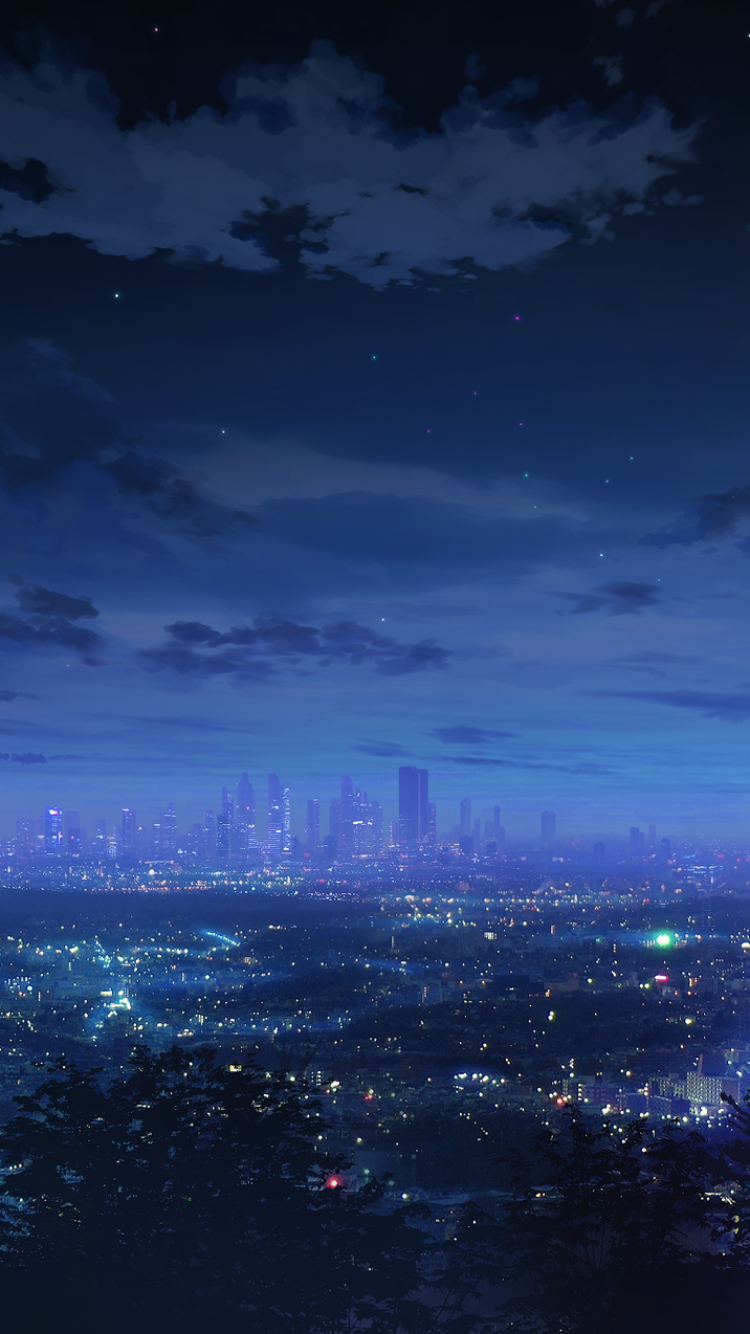 Anime City Wallpaper Id
