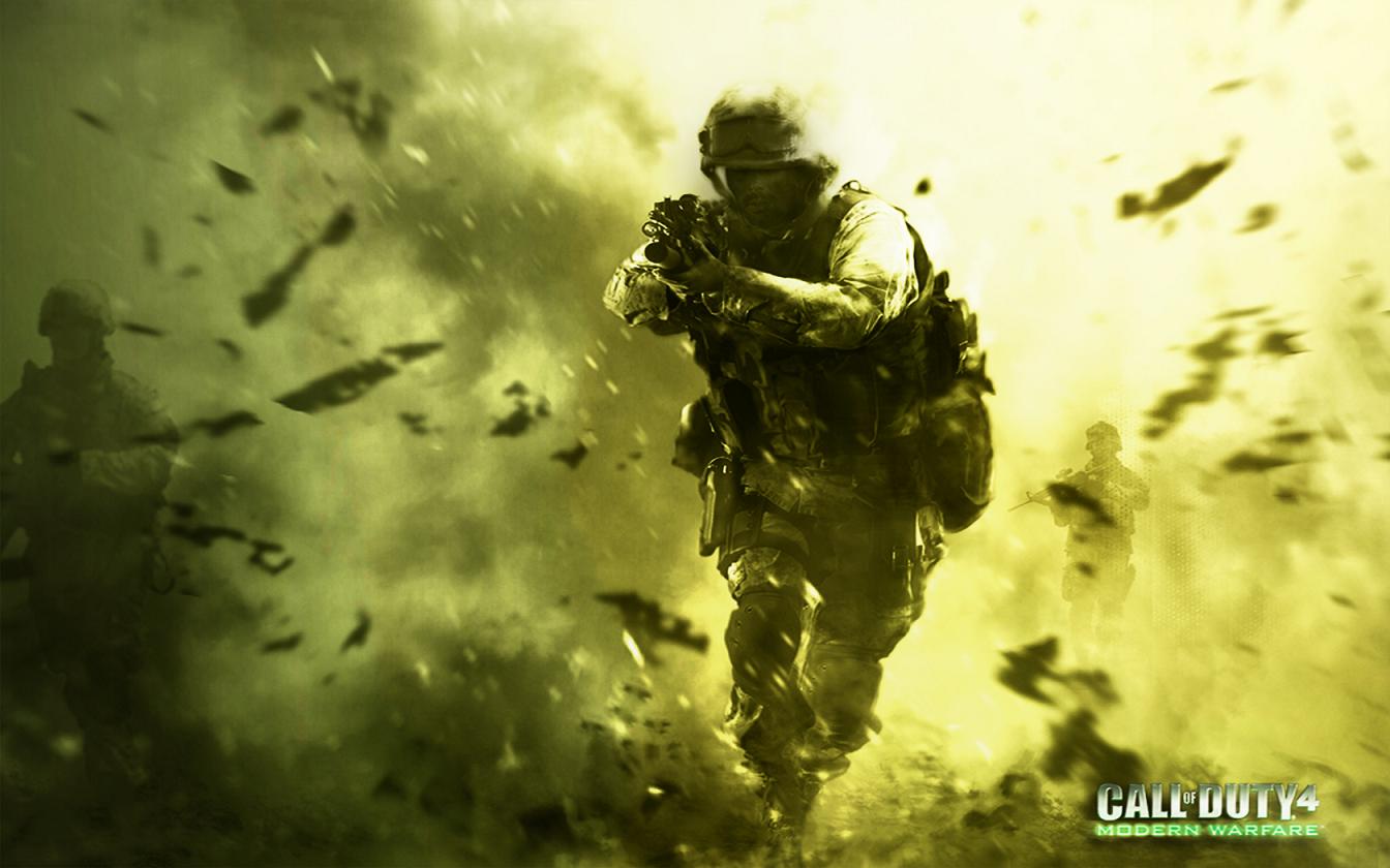 Download Call Of Duty Special Edition Animated Wallpaper 1344x840
