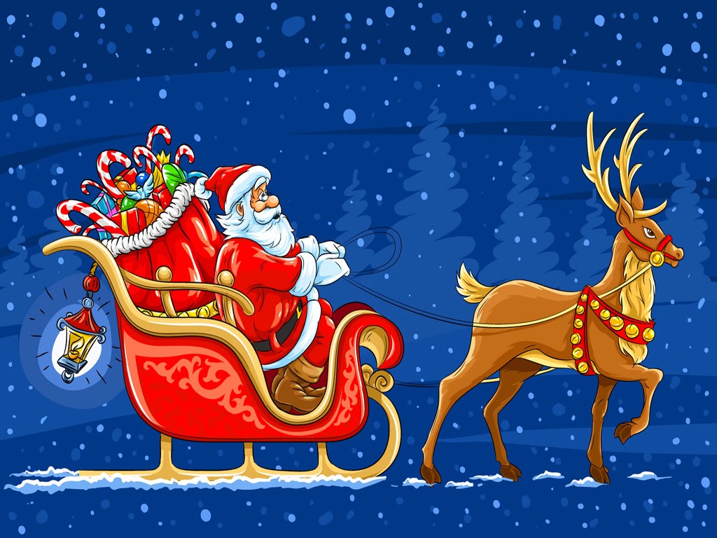 Santa Claus 3d Pictures Beautiful Wallpaper Collection