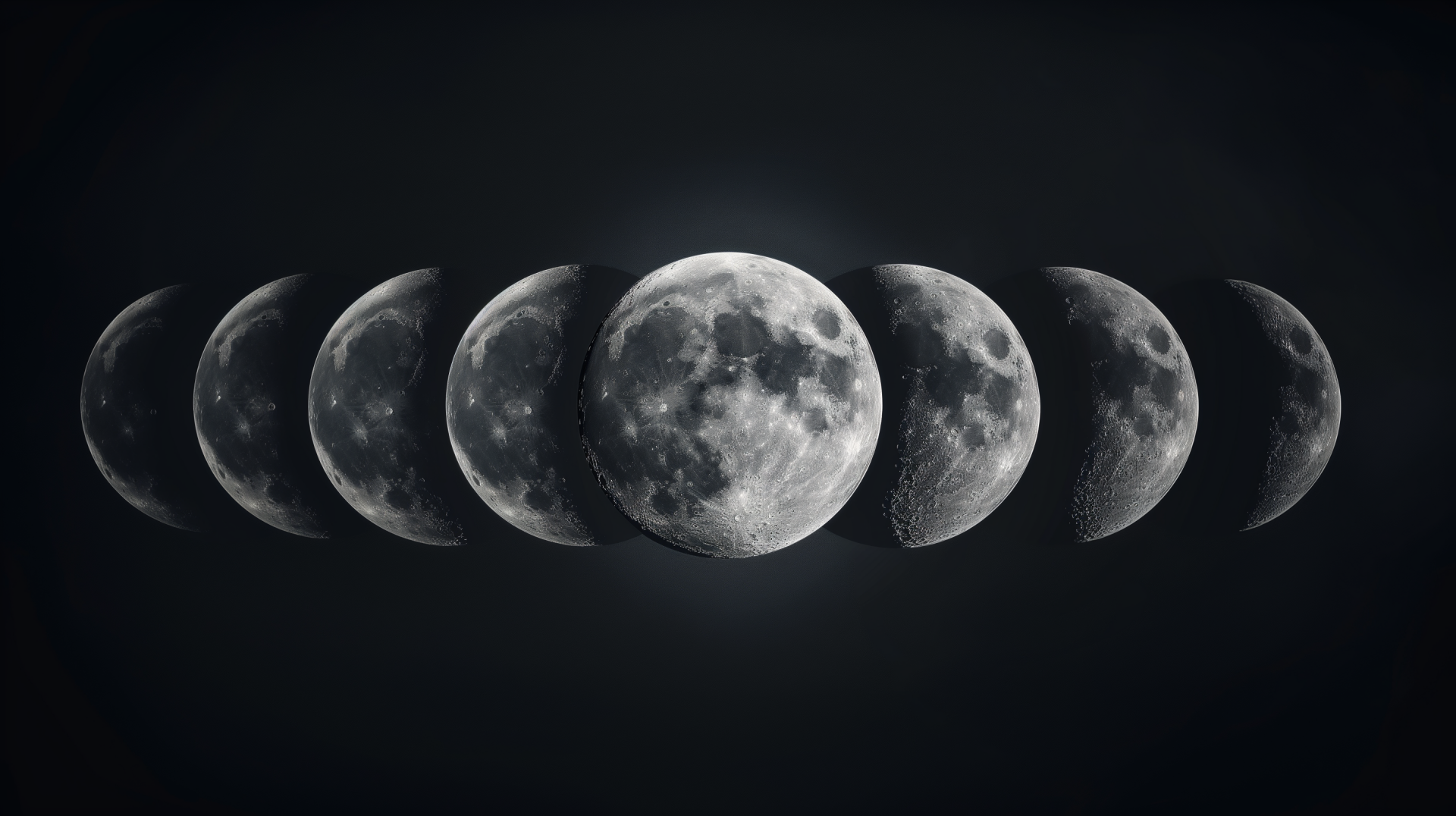 Moon Phases Wallpaper