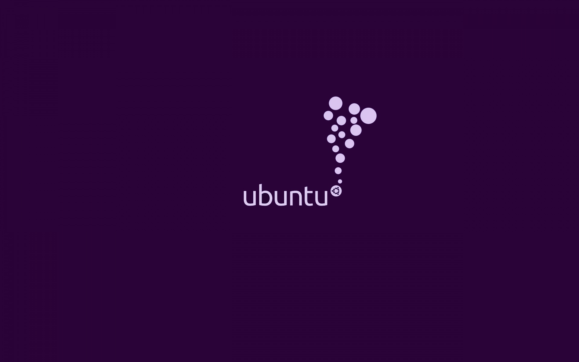 Ubuntu Wallpaper Purple