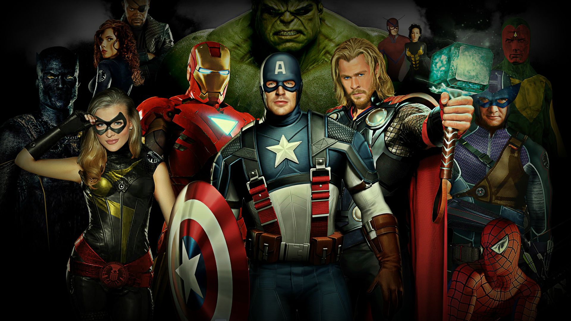 Marvel Superheroes Wallpaper HD Sf