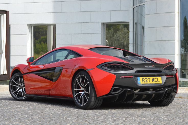 570s Cars Coupe Mclaren Red Supercars Wallpaper