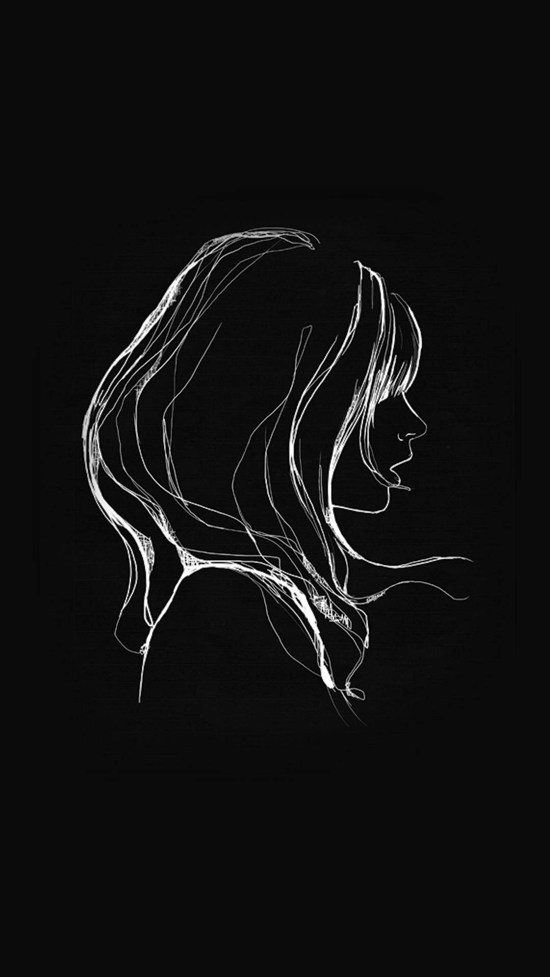 Cute Dark Girly Wallpaper