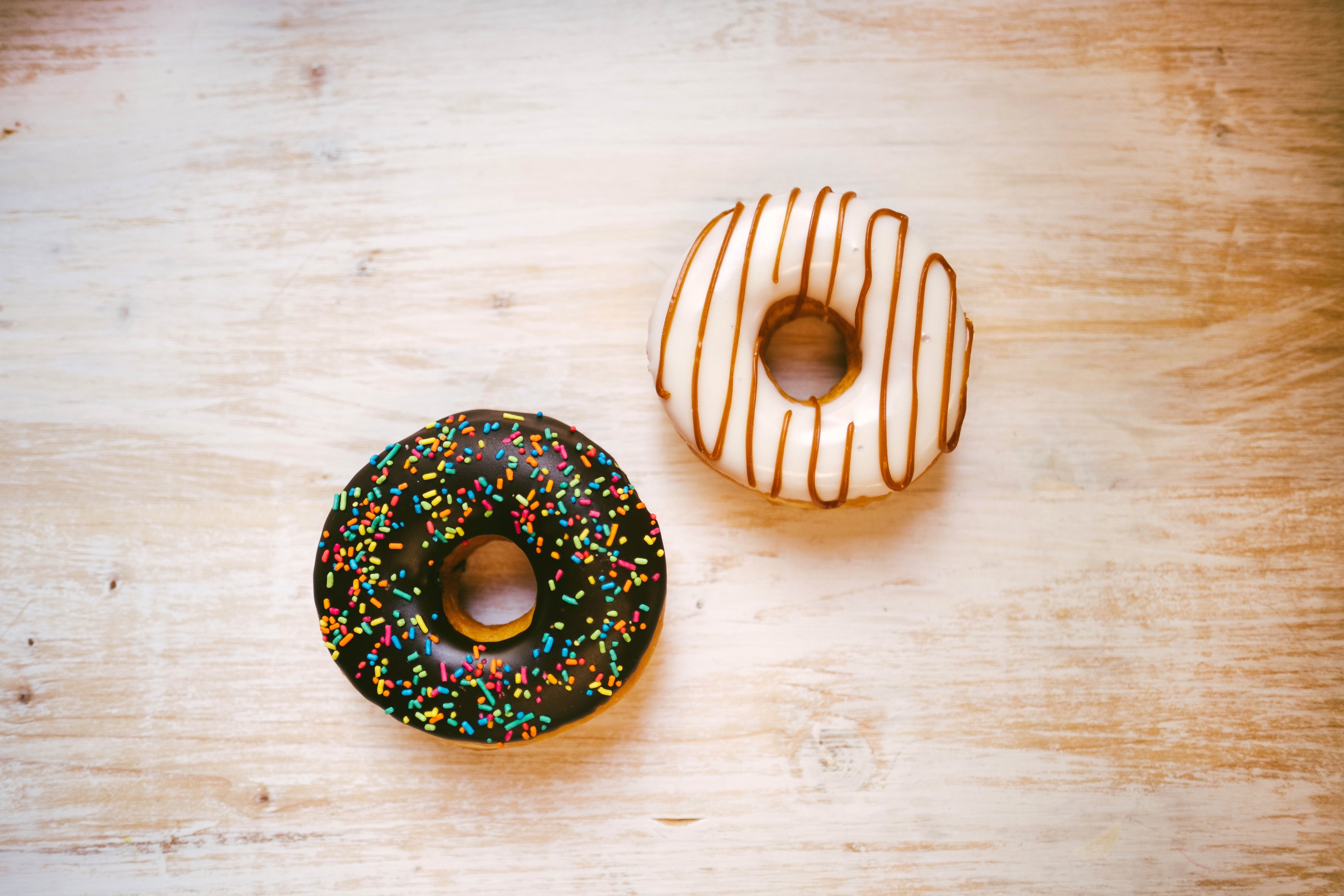 Glazed Doughnuts Wallpaper