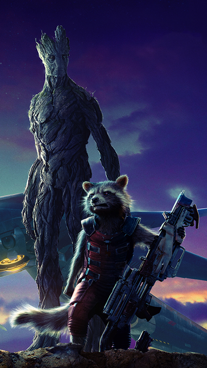Guardians Of The Galaxy Rocket And Groot Mobile By Toaster0107 On