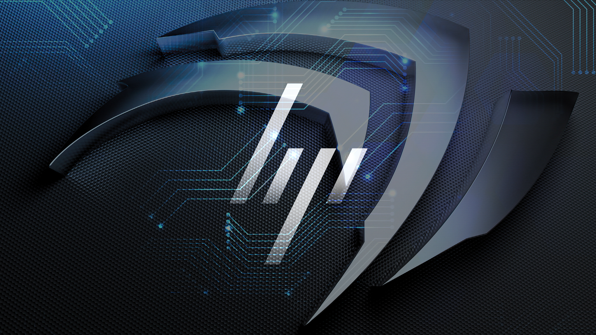 Modern HP Omen Laptop Logo 4k Wallpaper