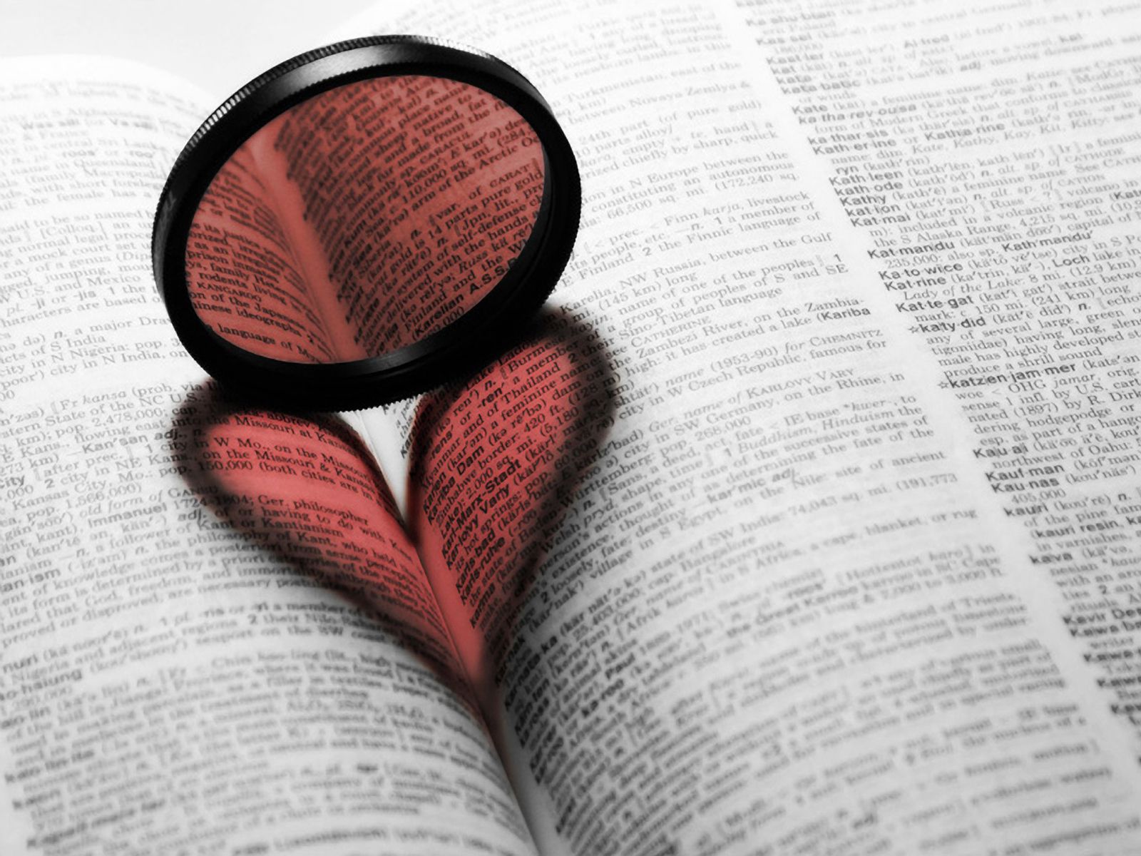 Valentines Day Book Ring Heart Shape Desktop Wallpaper