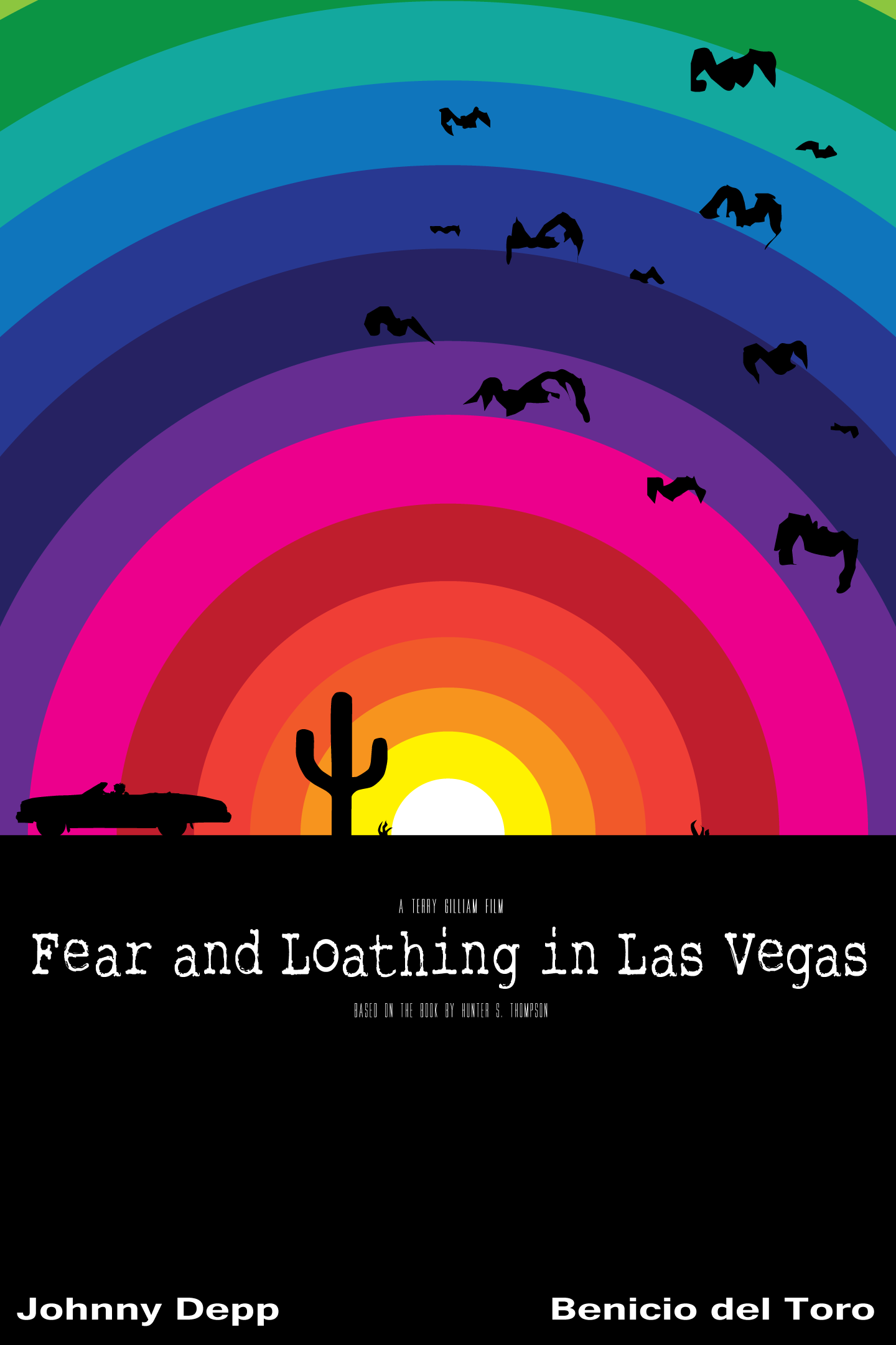Fear And Loathing In Las Vegas Poster By Twosaxy
