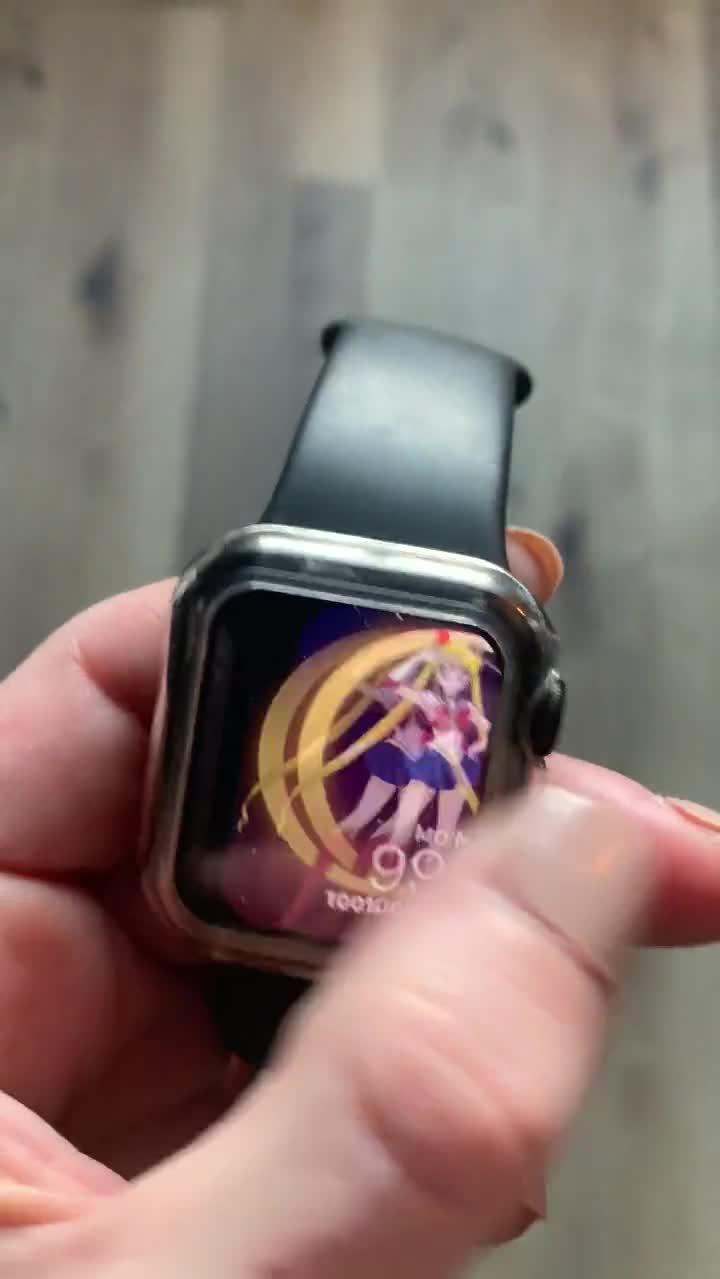 Set of Sailor Moon Apple Watch Face Wallpapers A Watch Etsy