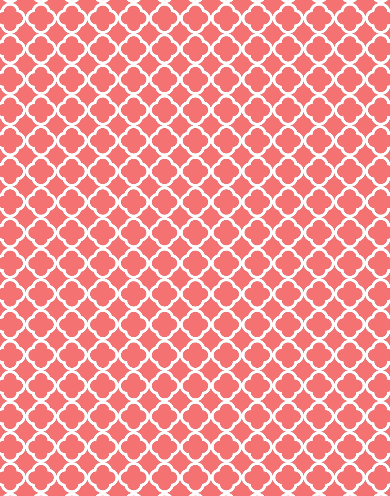 Freebie digi Patterns backgrounds polka dots moroccan quatrefoil