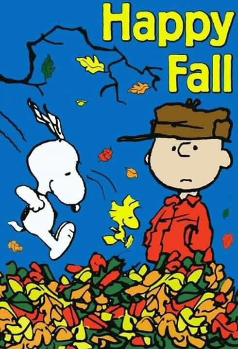 Happy Fall Snoopy And The Peanuts Gang
