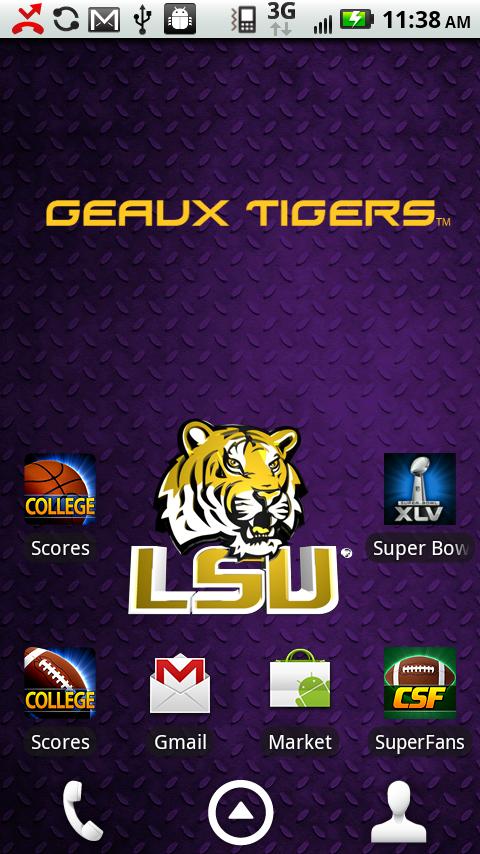 LSU Tigers Live Wallpaper HD   Android Mobile Analytics and App Store