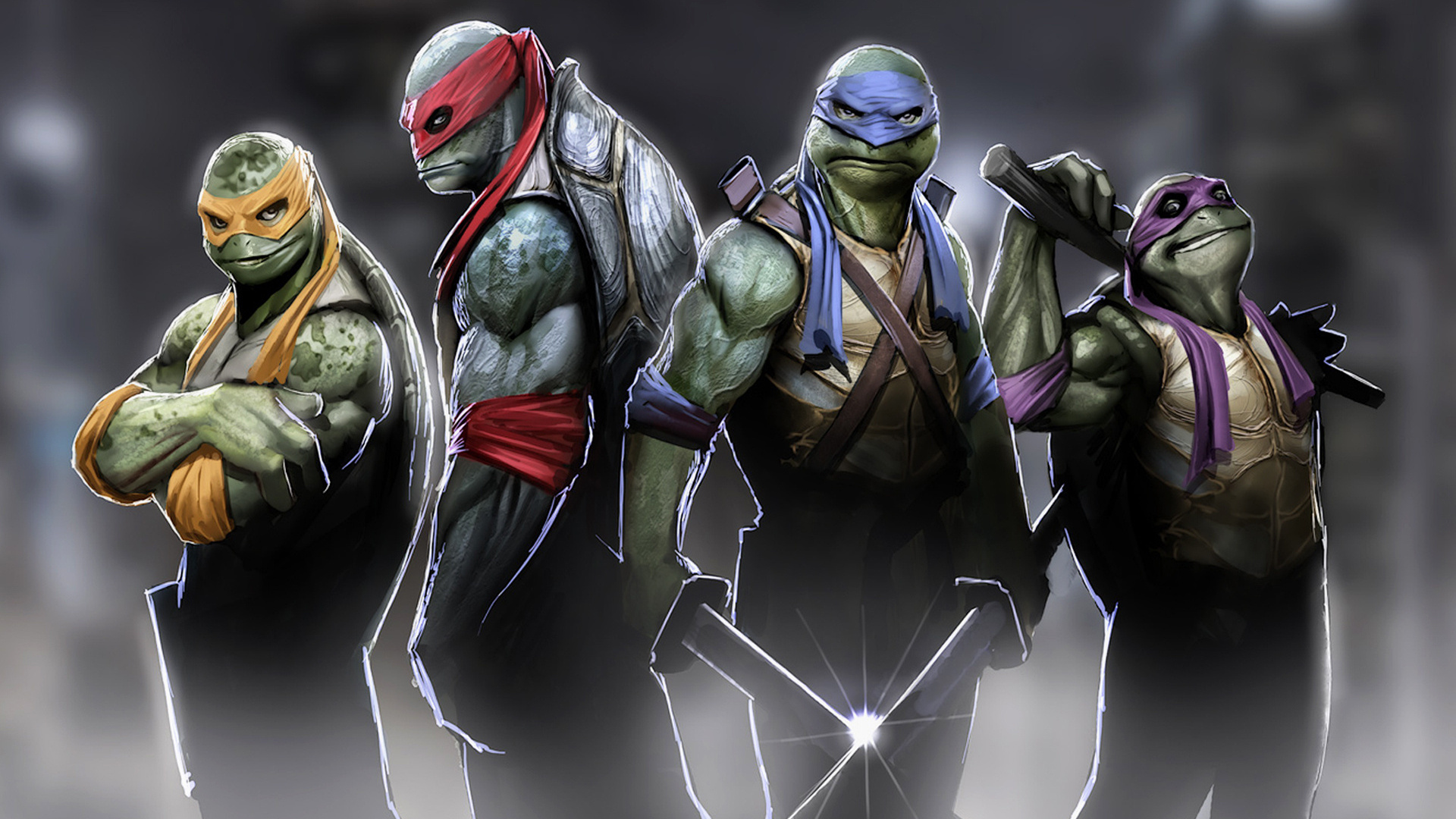 Wallpaper Raphael Teenage Mutant Ninja Turtles