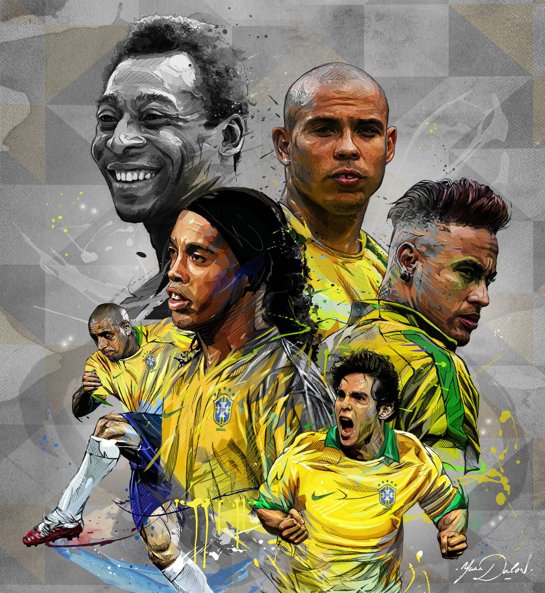 Brazil National Football Team Wallpaper