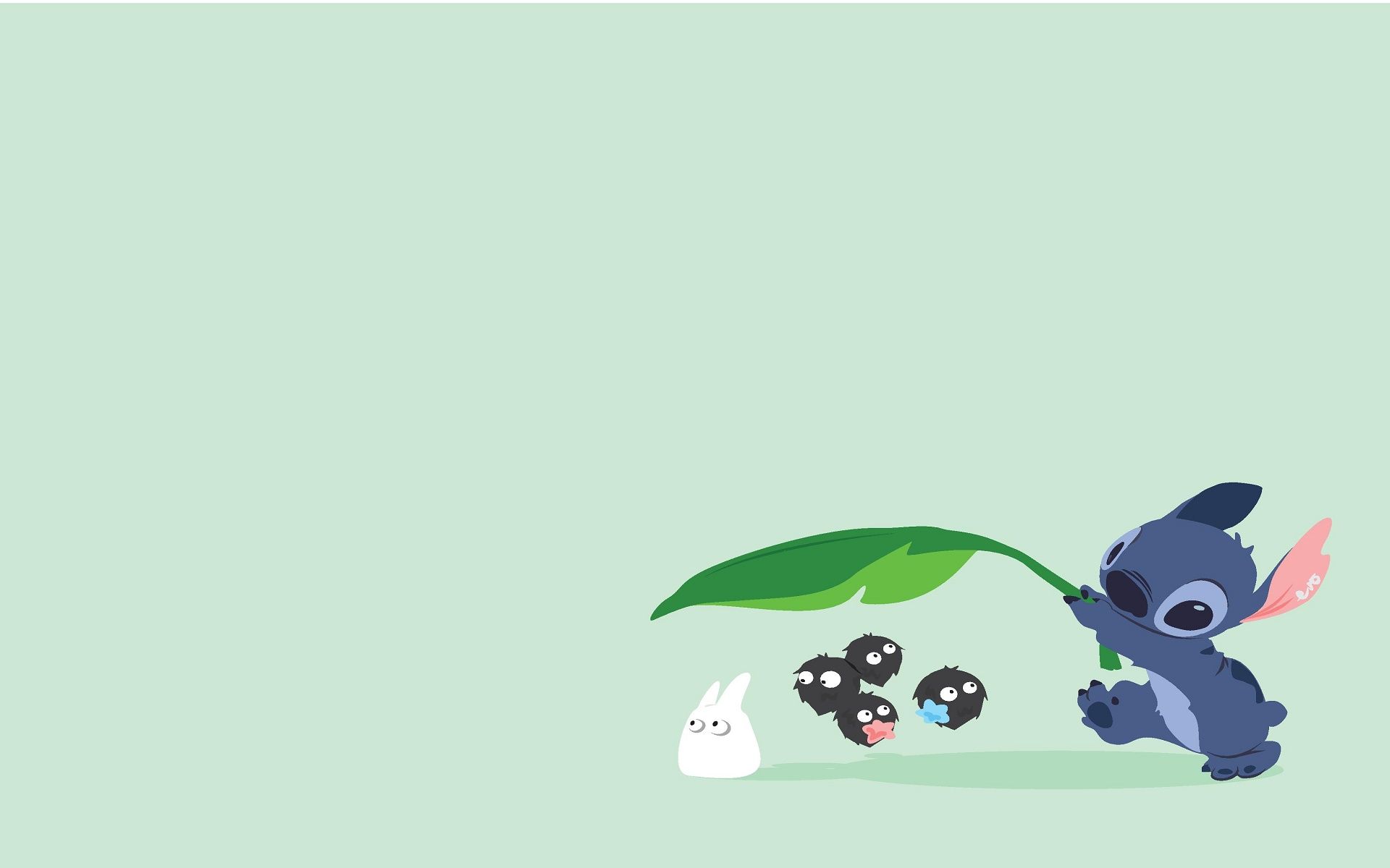 Stitch Background Wallpaper