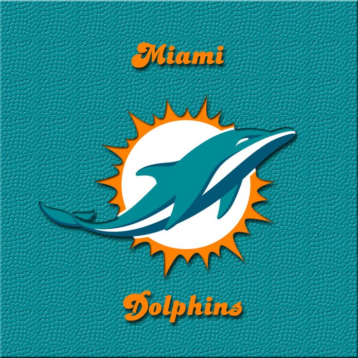 iPad Wallpaper New Miami Dolphins Official Logo