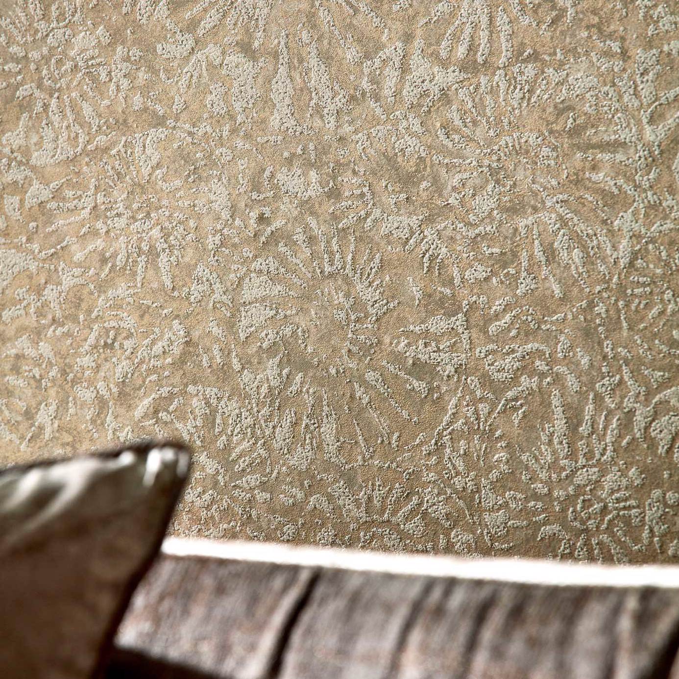 Ammonite Wide Width Pumice Wallpaper