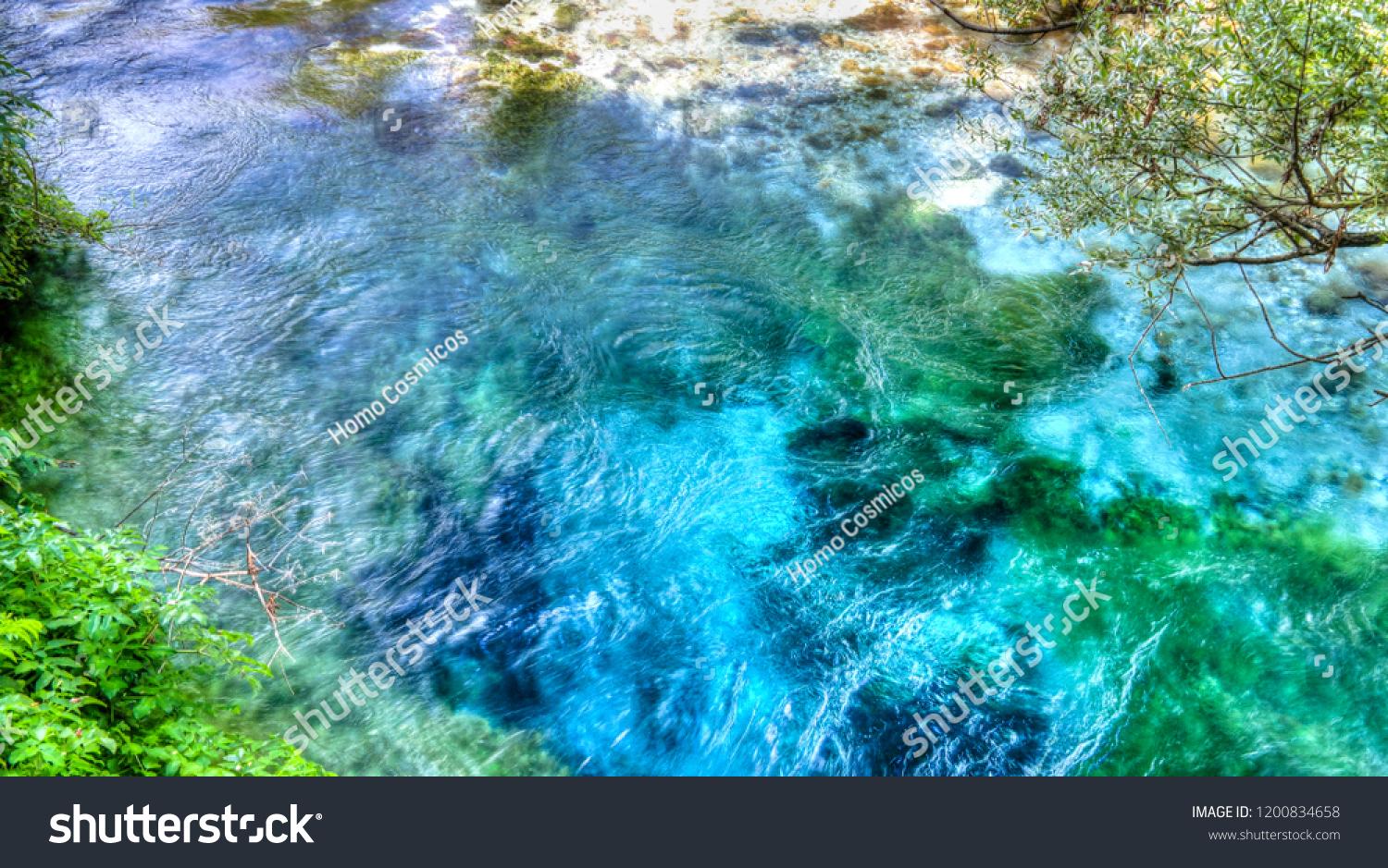 🔥 Free download View Blue Eye Spring Initial Water Stock Photo ...