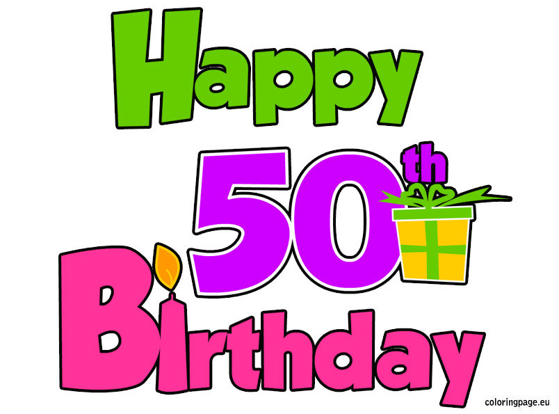 Related Wallpaper Happy 50th BirtHDay Clip Art